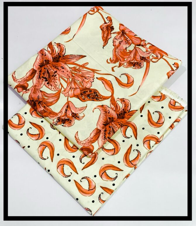 All Over Digital Printed Cambric Cotton-2PC