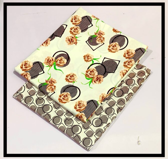 All Over Digital Printed Cambric Cotton-2PC