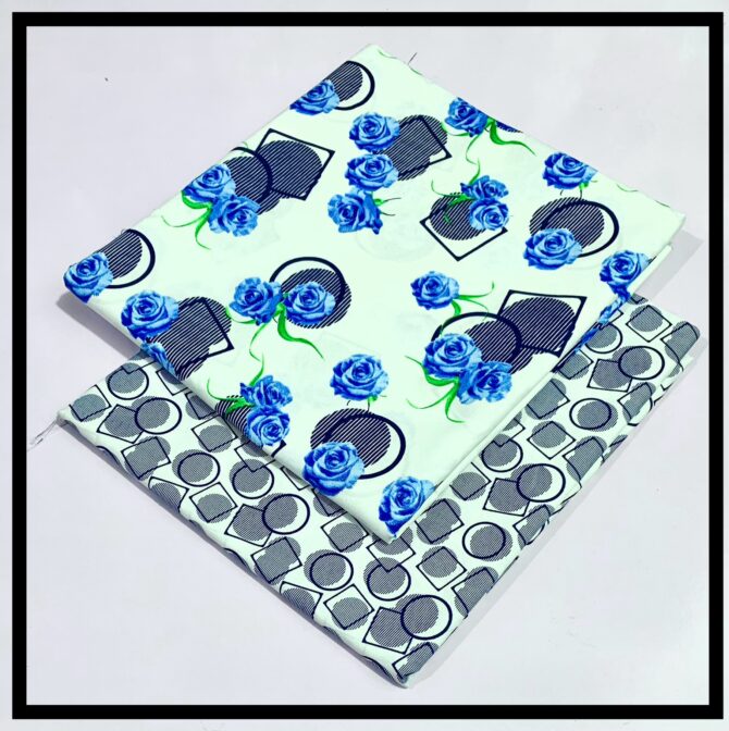 All Over Digital Printed Cambric Cotton-2PC