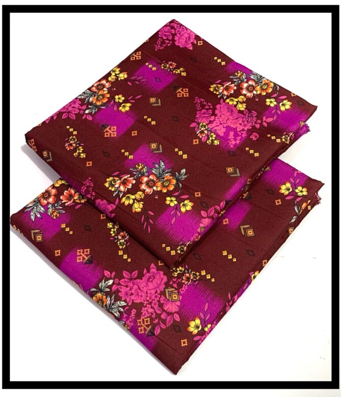 All Over Digital Printed Cambric Cotton-2PC