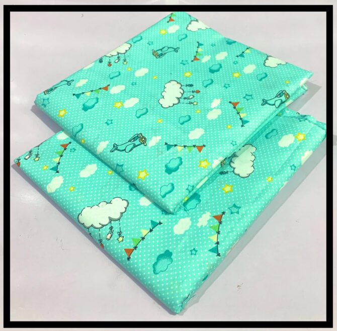 All Over Digital Printed Cambric Cotton-2PC