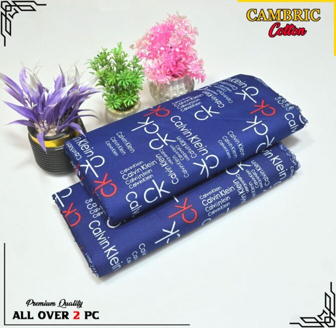 All Over Digital Printed Cambric Cotton-2PC
