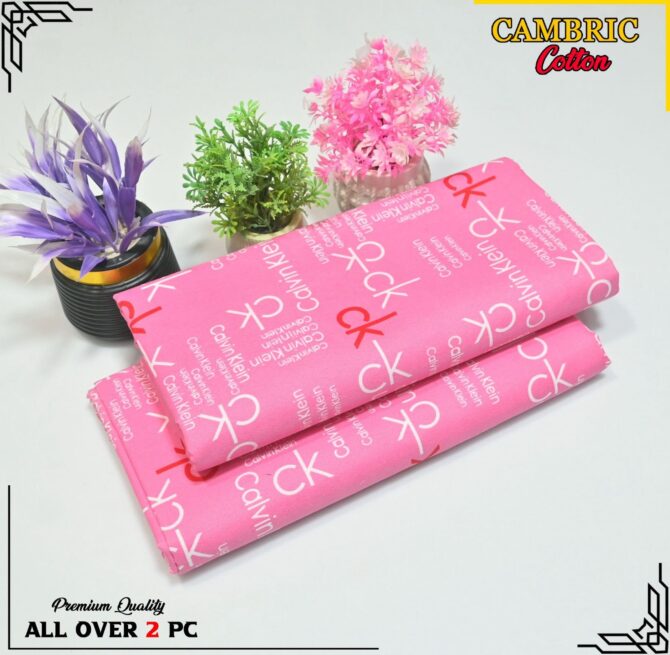 All Over Digital Printed Cambric Cotton-2PC