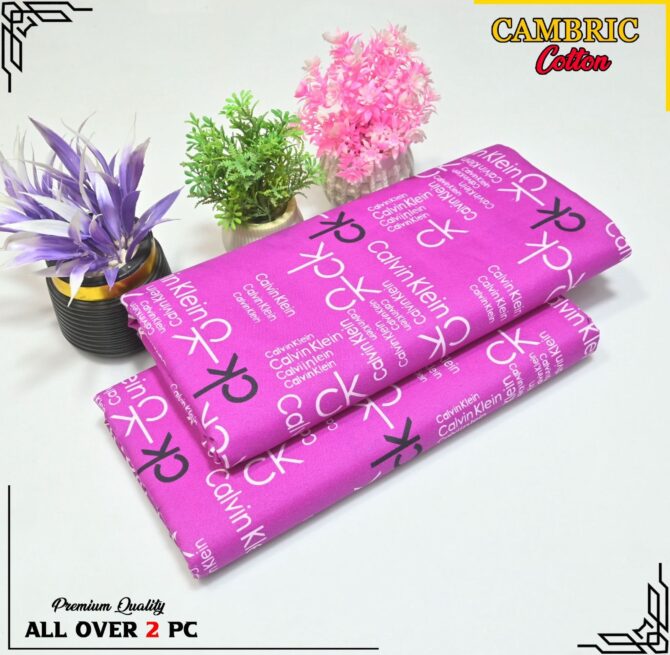 All Over Digital Printed Cambric Cotton-2PC