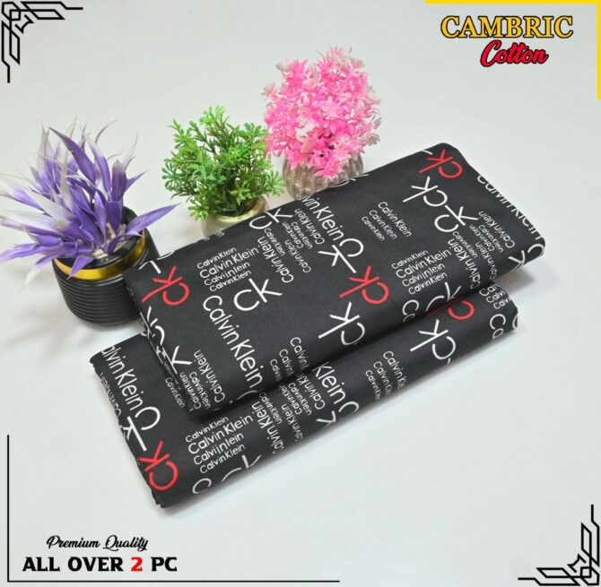 All Over Digital Printed Cambric Cotton-2PC